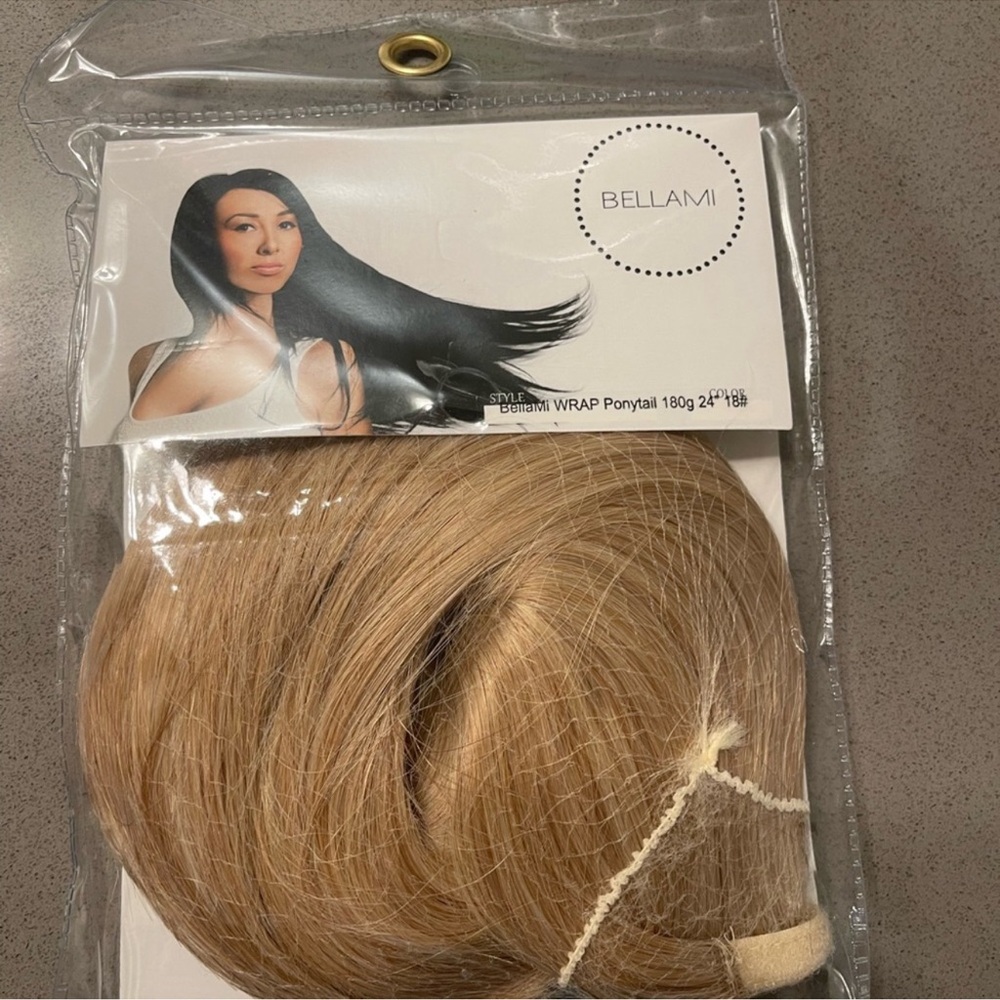 BELLAMI Blonde Wrap Ponytail Hair Extension